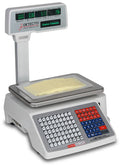 Deli Scale with Integral Printer, Tower Pole Display, 30 lb. x 0.01 lb. E168