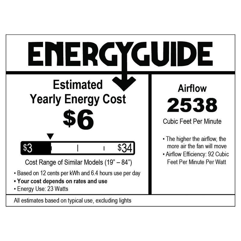 Cirrus Flush 50x22 Ceiling Fan H5907