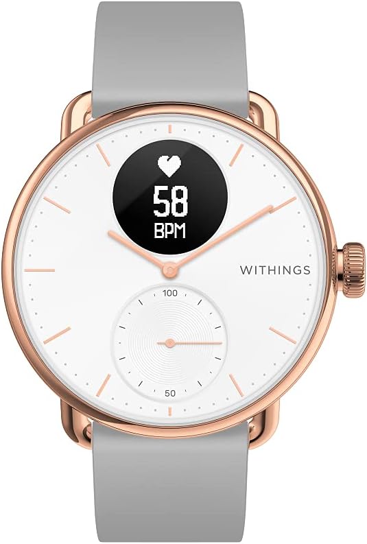 Hybrid Smartwatch with ECG, Heart Rate and Oximeter Q953