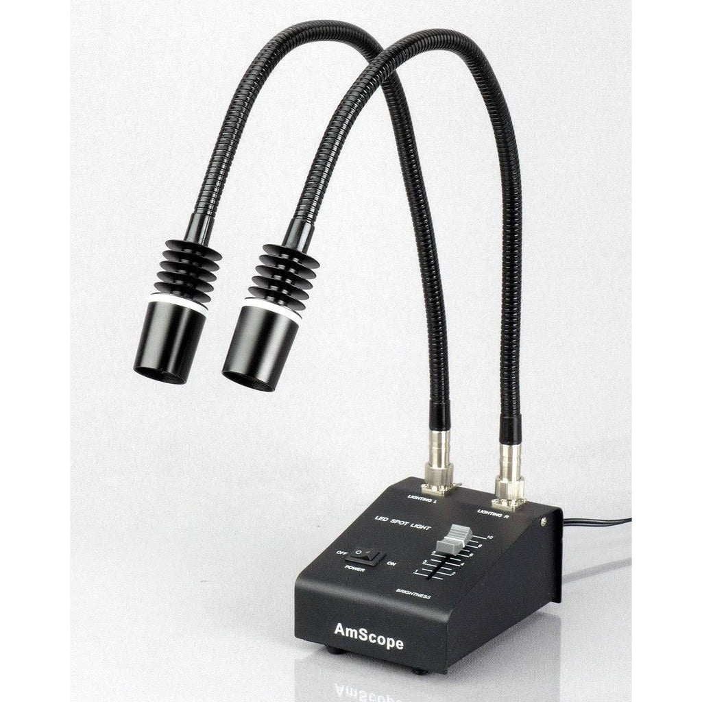 3.5X-225X Zoom Stereo Microscope with Gooseneck LED Lights and 1.3MP Digital Camera Y12066