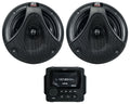 Marine Bluetooth Receiver with 2 6.5" Speakers T9150