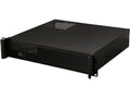 Black 2U Compact Server Chassis E413
