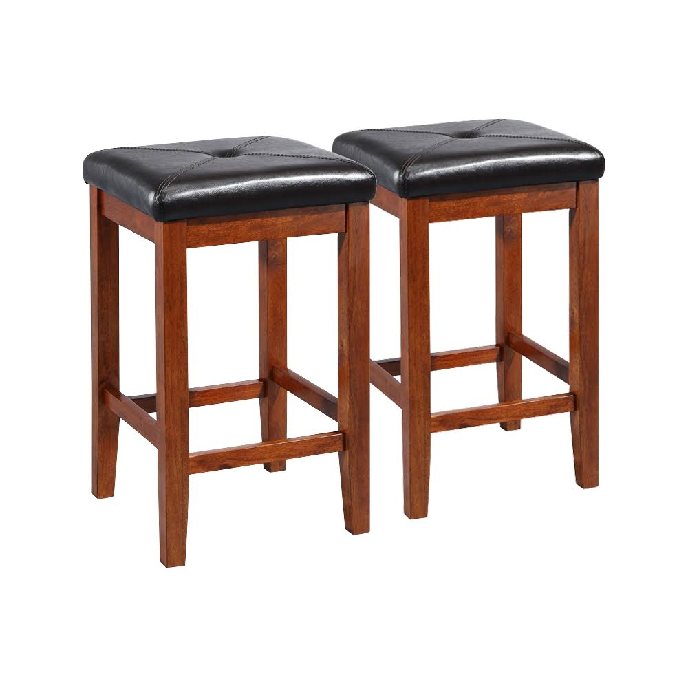 Cherry Square Counter Stool, 2 count D599556