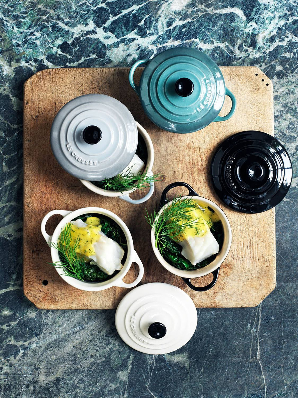Teal Stoneware Petite Round Casserole, 0.2 L R9578