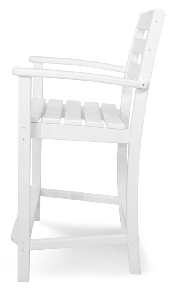 White Counter Arm Chair E346677