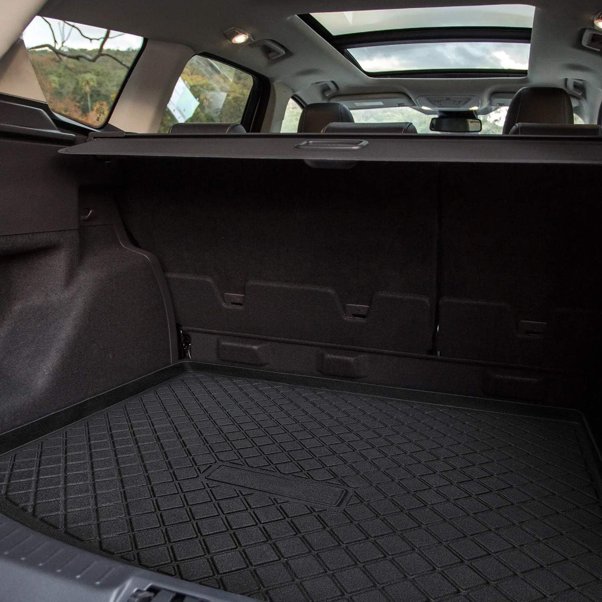 Black Heavy Duty Waterproof Trunk Cargo Liner Mat S4890