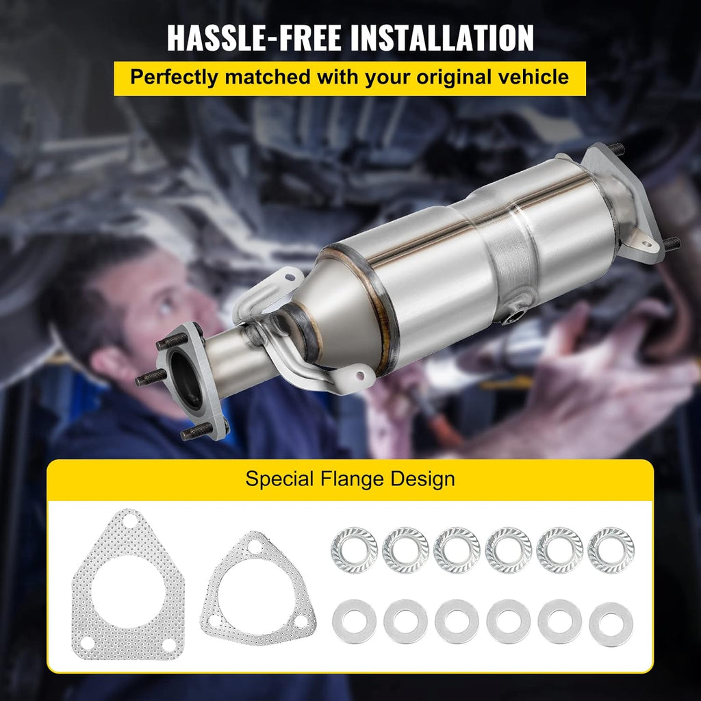 Stainless Steel Direct Fit Catalytic Converter with Gasket X570946