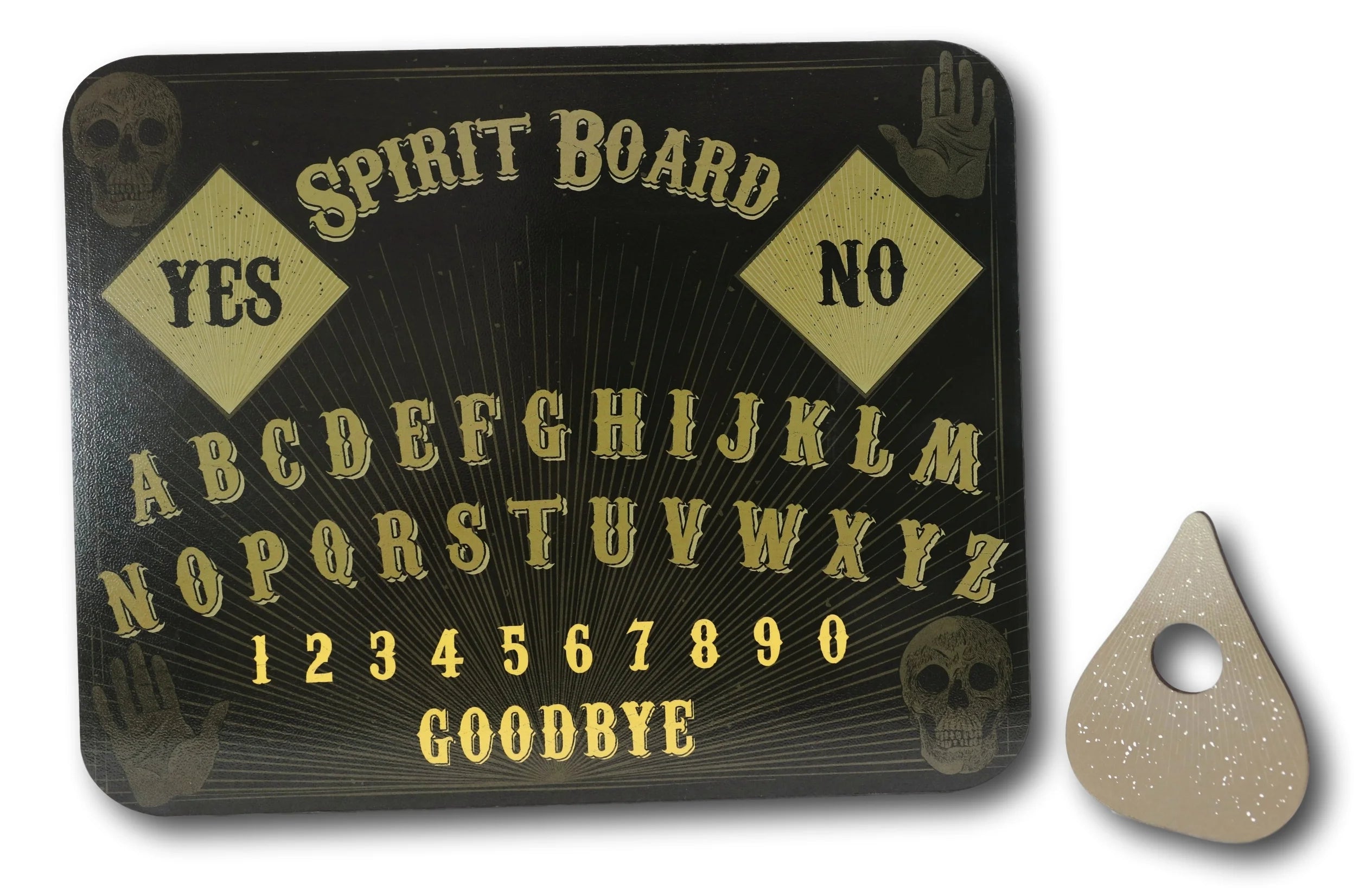 Ghost Skulls Ouija Spirit Board Game With Planchette N4836