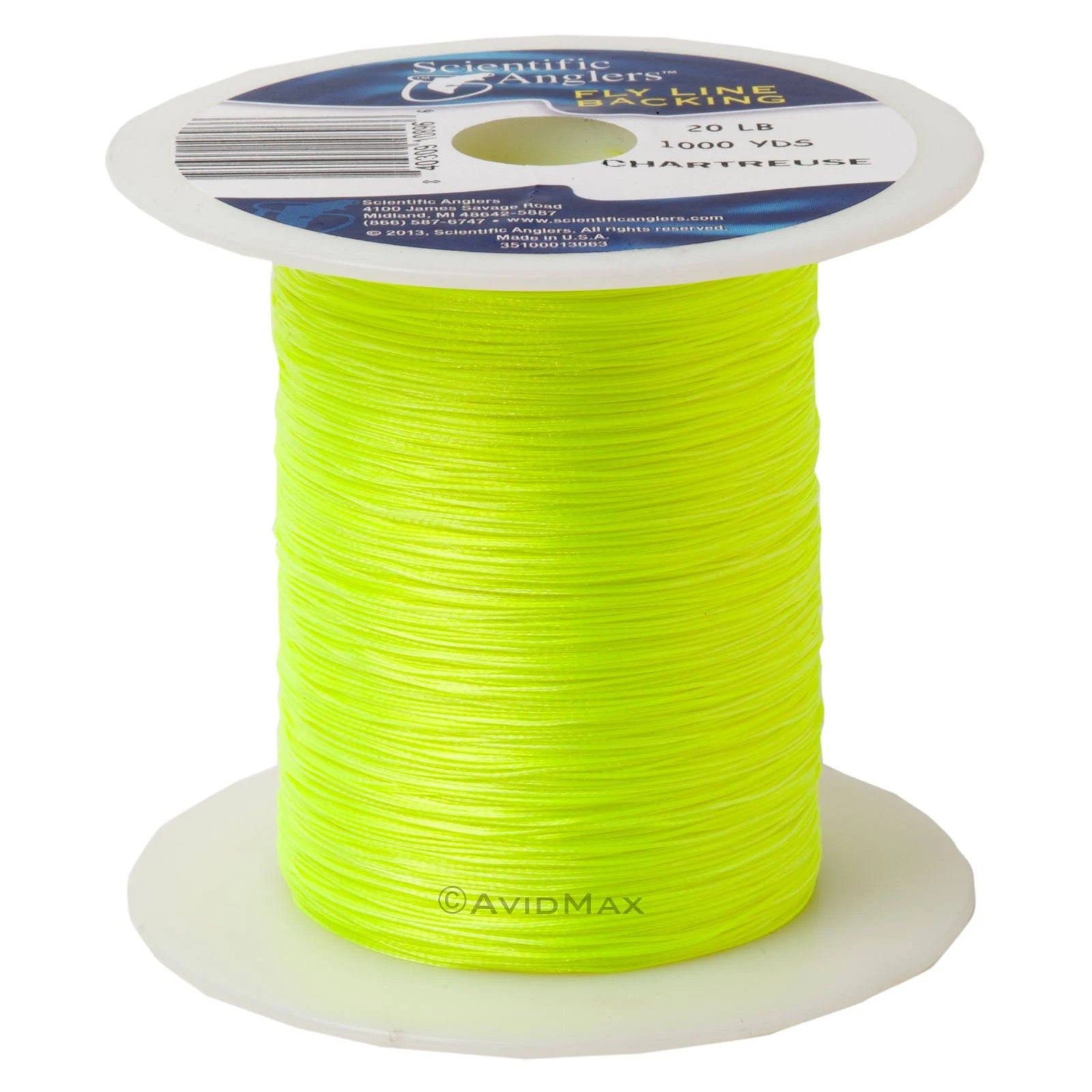 Dacron Fly Line Backing 20 lbs. Yellow H16443