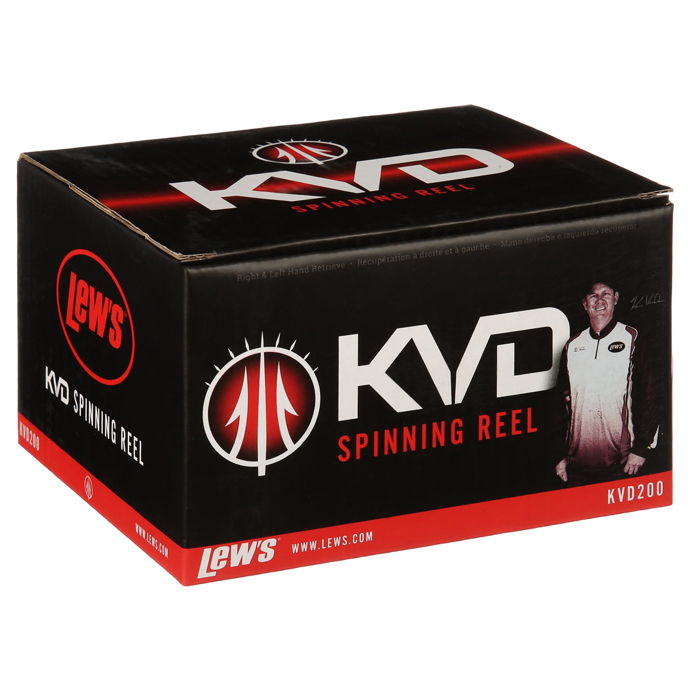 KVD Red Spinning Fishing Reel Q99785