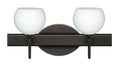 Bronze Opal Matte LED Wall Light J66359