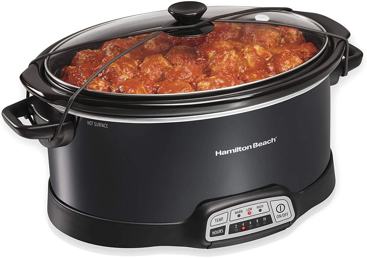 10 Quart Slow Cooker + 7 Quart Programmable Slow Cooker T87942