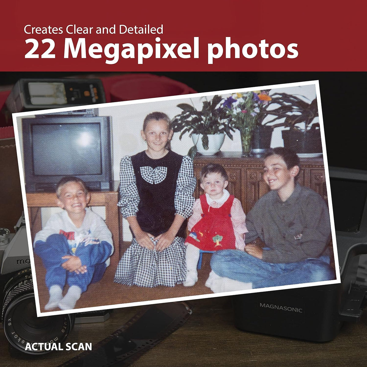 22MP Film Scanner with 5 Display O7693