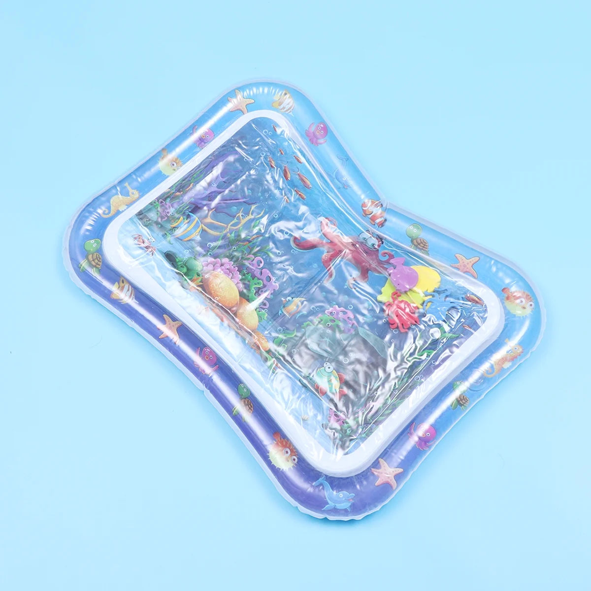 Inflatable Crawling Cushion Water Play Mat (Blue) U4410