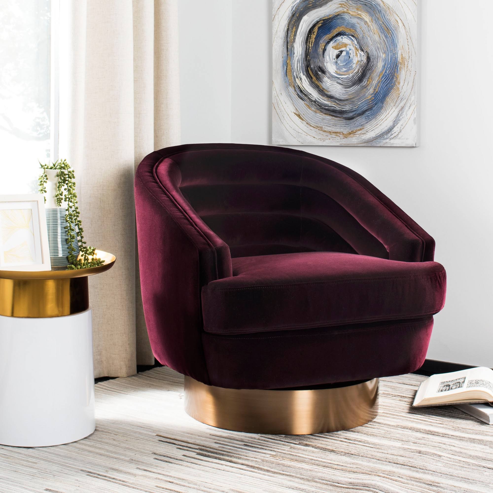 Swivel Club Chair I95225