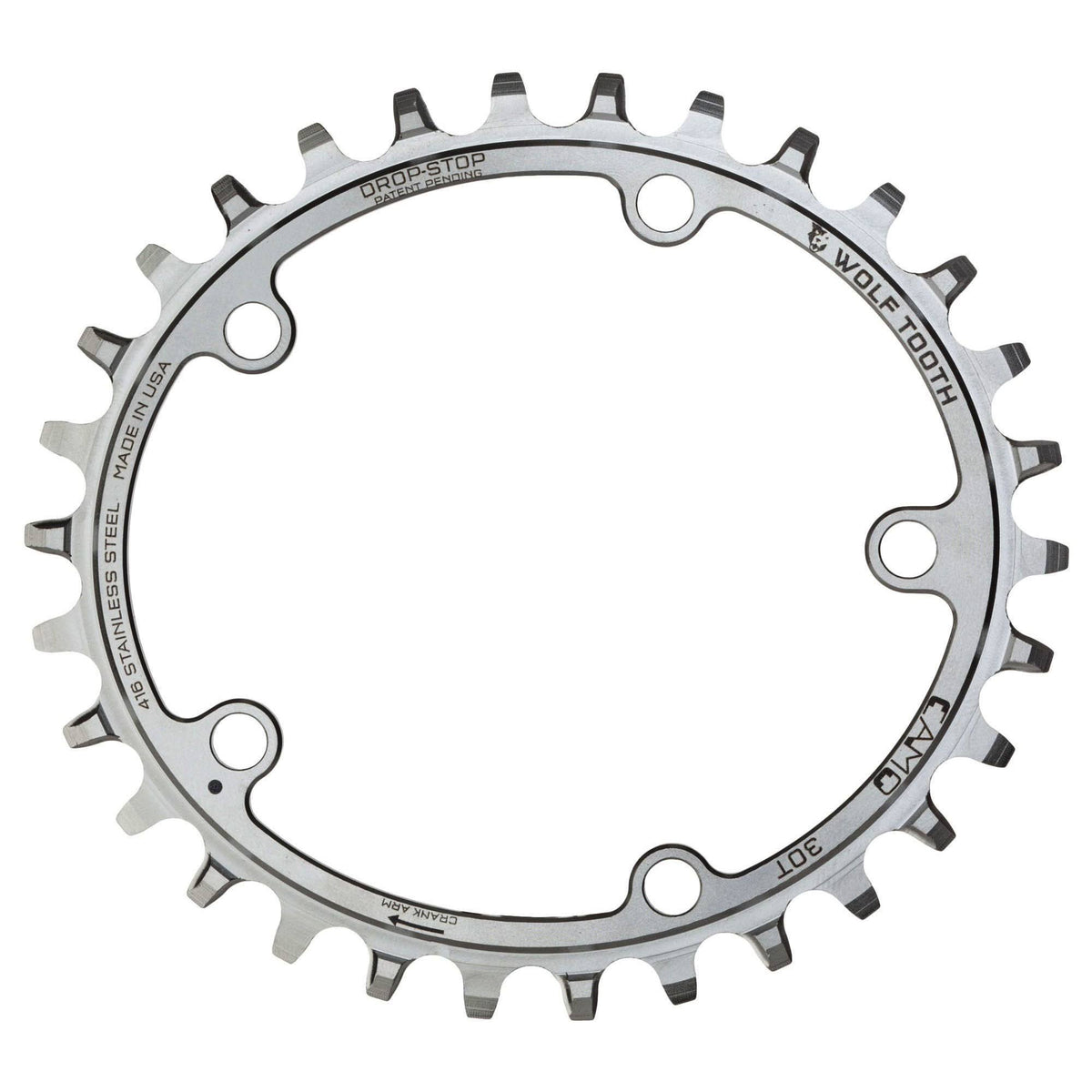 Camo Stainless Elliptical 32T Chainring C892