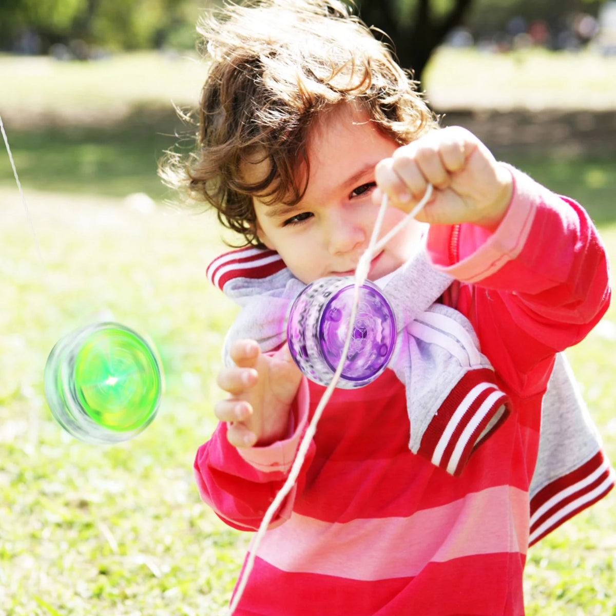 10 Pcs Light up Yoyo Mixed Colors C8982