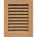Unfinished Functional Vertical Gable Vent V95589