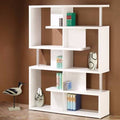 White Standard Bookcase X165