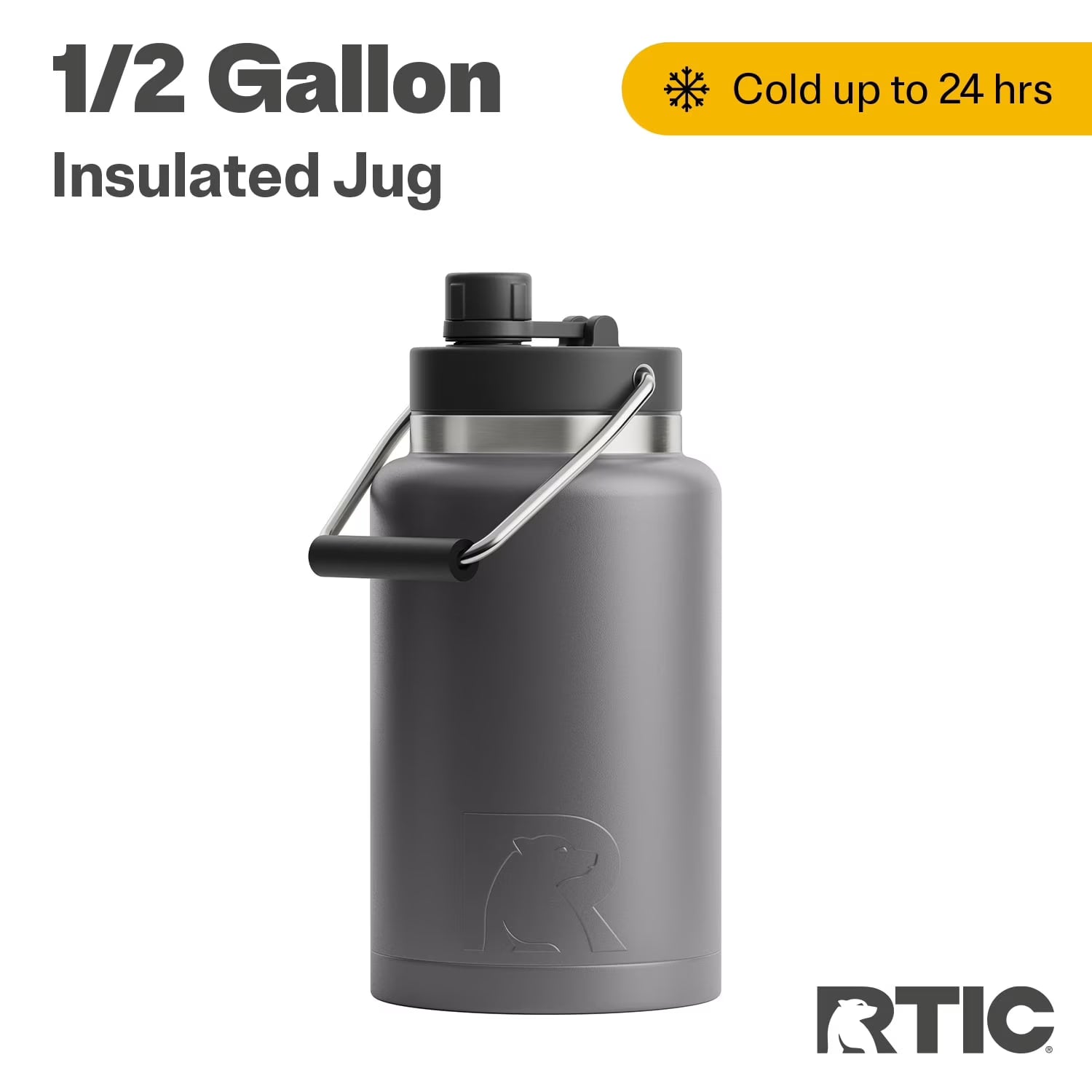 Graphite Half Gallon Stainless Steel Insulated Jug M901082