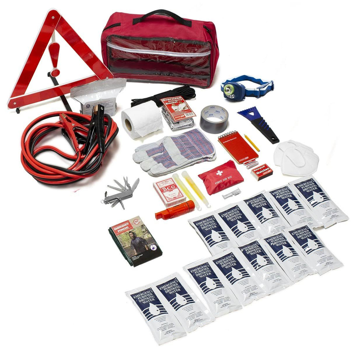 Emergency Zone 867 Deluxe Roadside Assistance Car Emergency Kit H583348