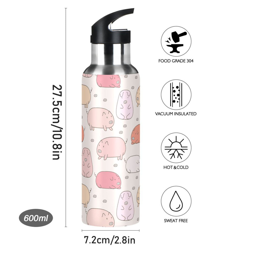 Stainless Steel Vacuum Insulated Water Bottle 20 OZ B70344
