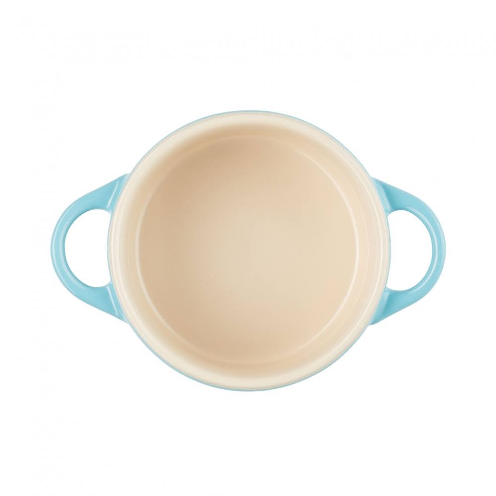 Teal Stoneware Petite Round Casserole, 0.2 L R9578